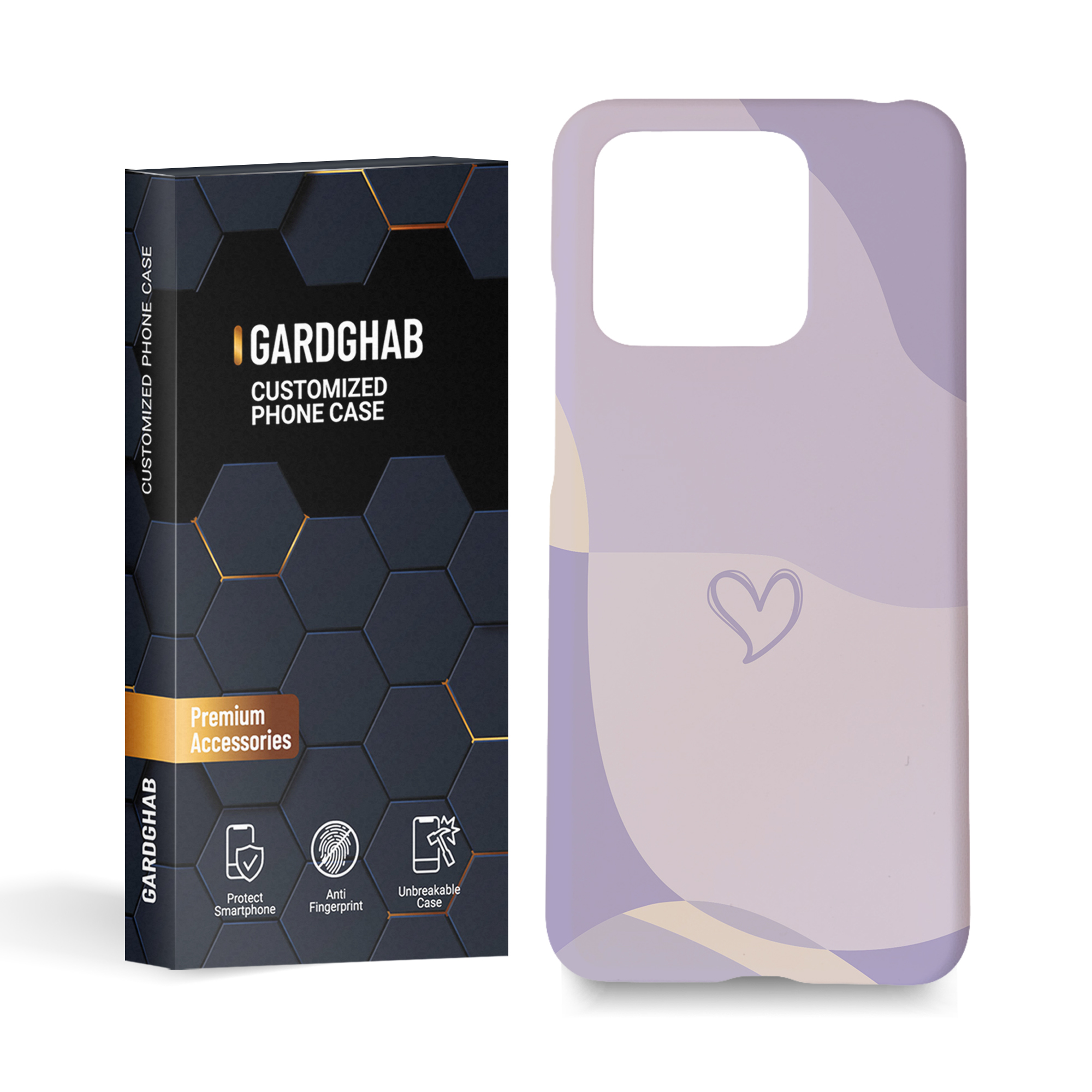  کاور گارد قاب مدل دخترانه مناسب برای گوشی موبایل شیائومی redmi 10c 