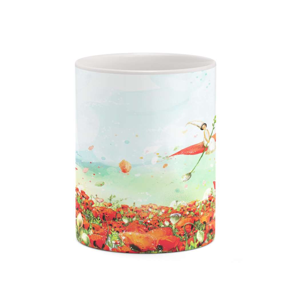 ماگ کاکتی طرح نقاشی کارتونی مدل mgh18772