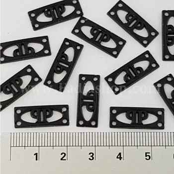 مارک دوختنی فلزی مشکی