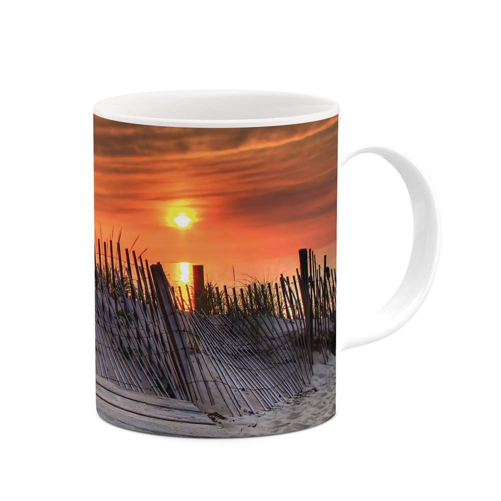 ماگ طرح غروب دریا مدل mgs06918