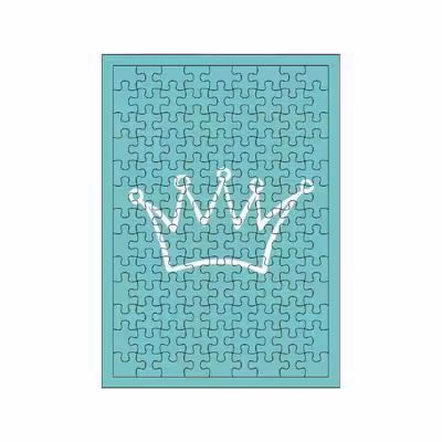 پازل 117 تکه مدل تاج کد 1552
