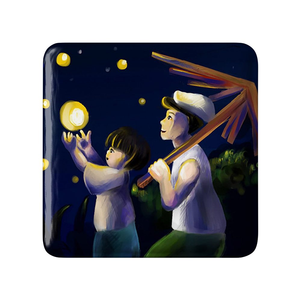 پیکسل خندالو مدل سیتا و ستسوکو انیمیشن گورستان کرم های شب تاب کد 13702