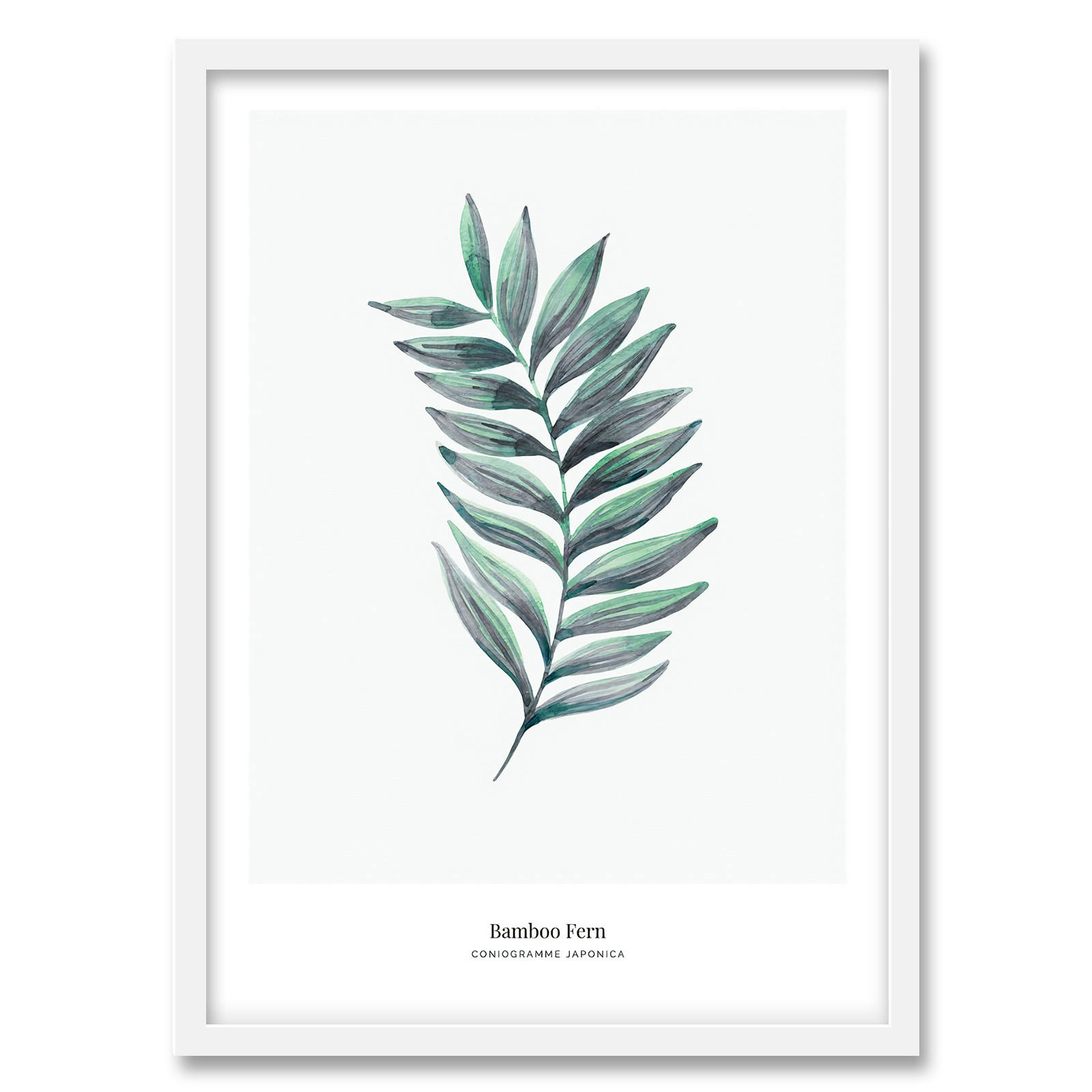 تابلو فورنیمو مدل برگ بوتانیکال مینیمال کد 0874W