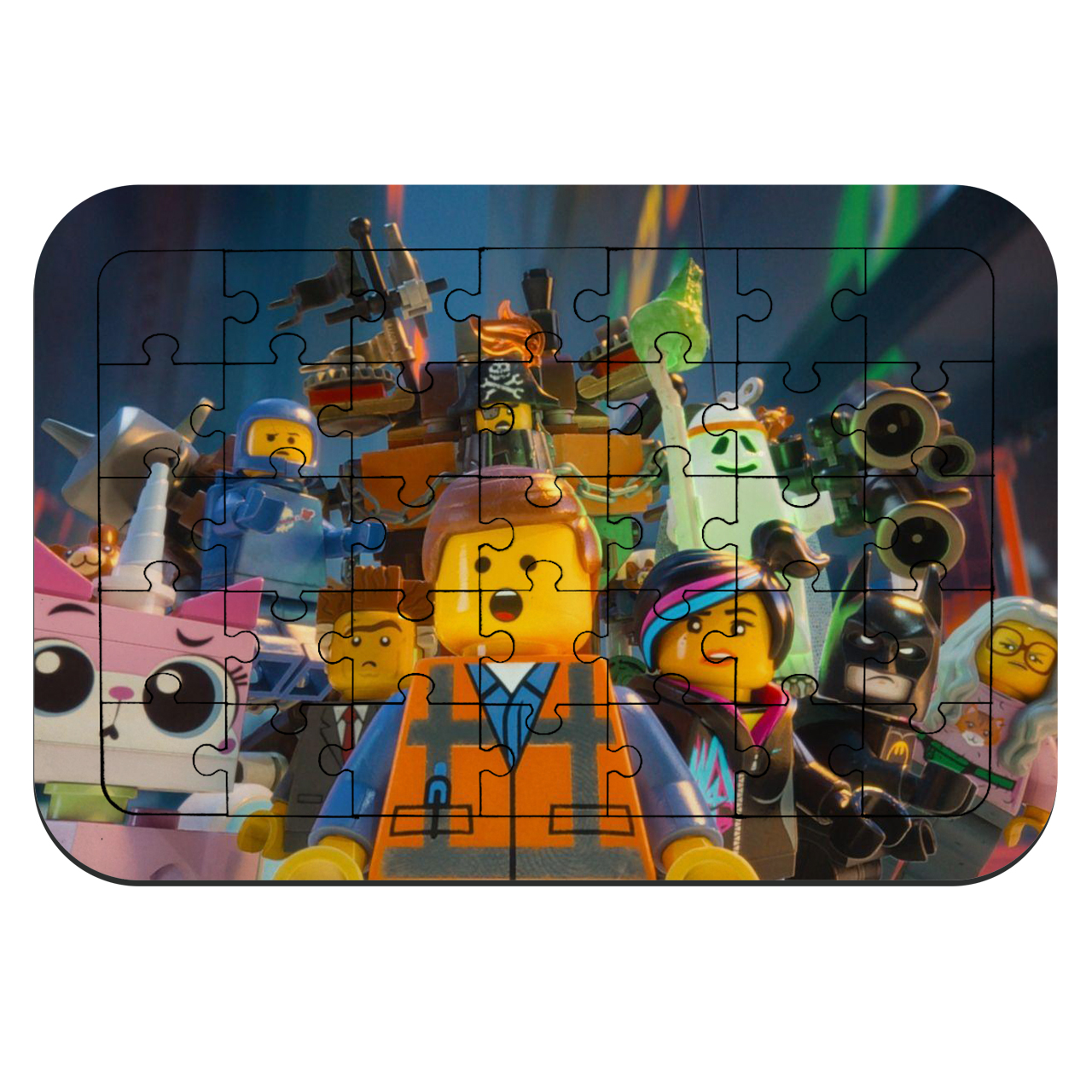 پازل 35 تکه طرح انیمیشن لگو مووی مدل NI1948