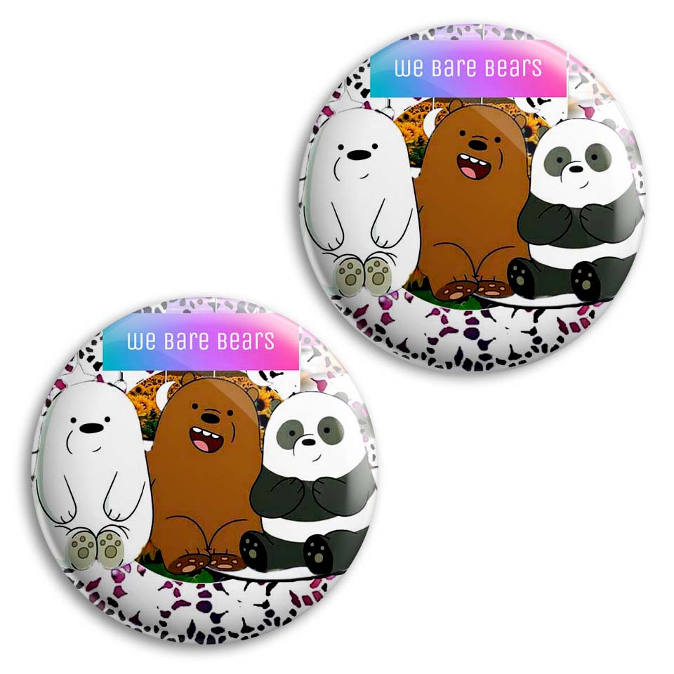  پیکسل پرمانه طرح خرس‌های کله‌فندقی کد pm2n.10179 مجموعه 2 عددی