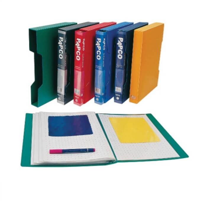 کلیربوک 100 برگ پاپکو با قاب