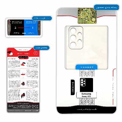 برچسب پوششی ماهوت مدل Elephant مناسب برای گوشی موبایل سامسونگ Galaxy A72