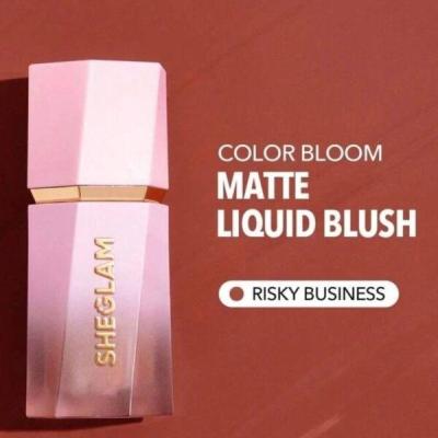 رژ گونه مایع شیگلم پد دار رنگ ریسکی بیزنس risky business