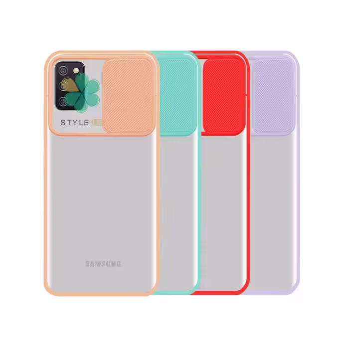 قاب گوشی سامسونگ Samsung Galaxy F02s مدل پشت مات کم شیلد رنگی
