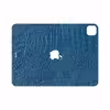 برچسب پوششی ماهوت مدل Blue-Crocodile-Leather مناسب برای تبلت اپل iPad Pro 11 (GEN 2) 2020 A2231