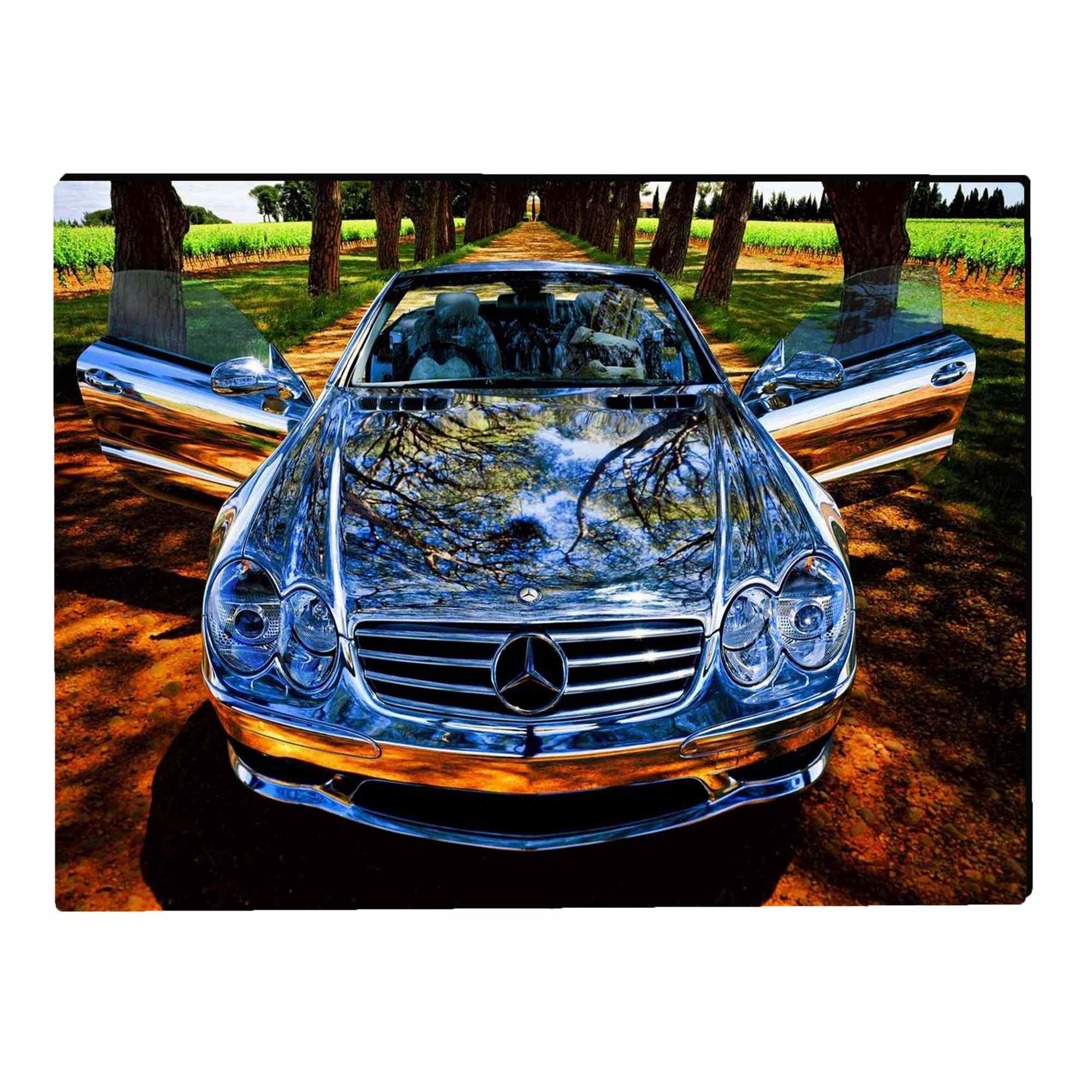 تابلو شاسی بکلیت طرح ماشین بنز مدل SH-13974