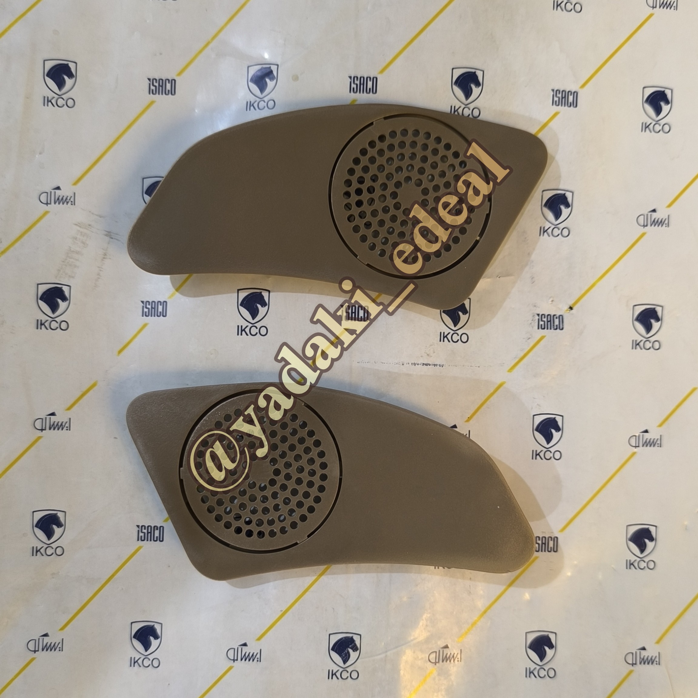 توری تویتر روی داشبورد سوناتایی جدید پژو 405 slx کرم تیره توری باند رو داشبورد پژو 405 پژوslx داشبورد جدید سوناتایی(جفت)