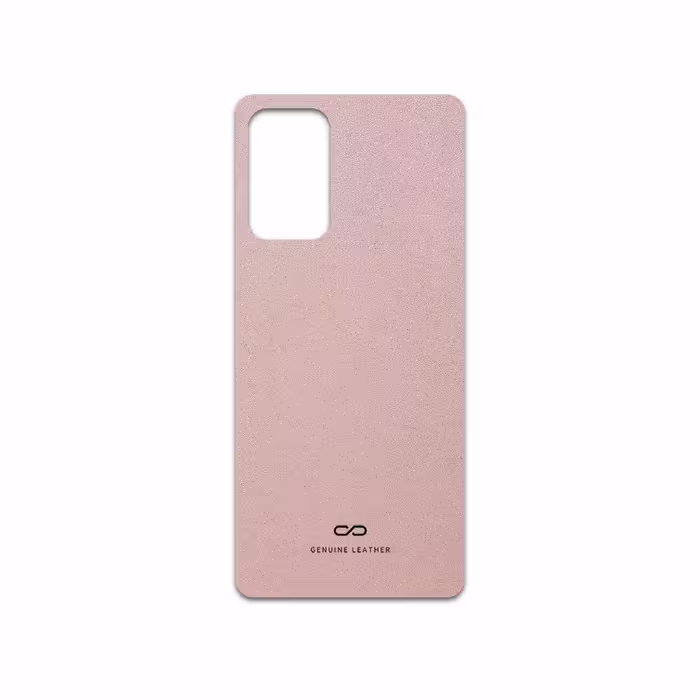 برچسب پوششی ماهوت مدل Rose-Gold-Leather مناسب برای گوشی موبایل سامسونگ Galaxy A72