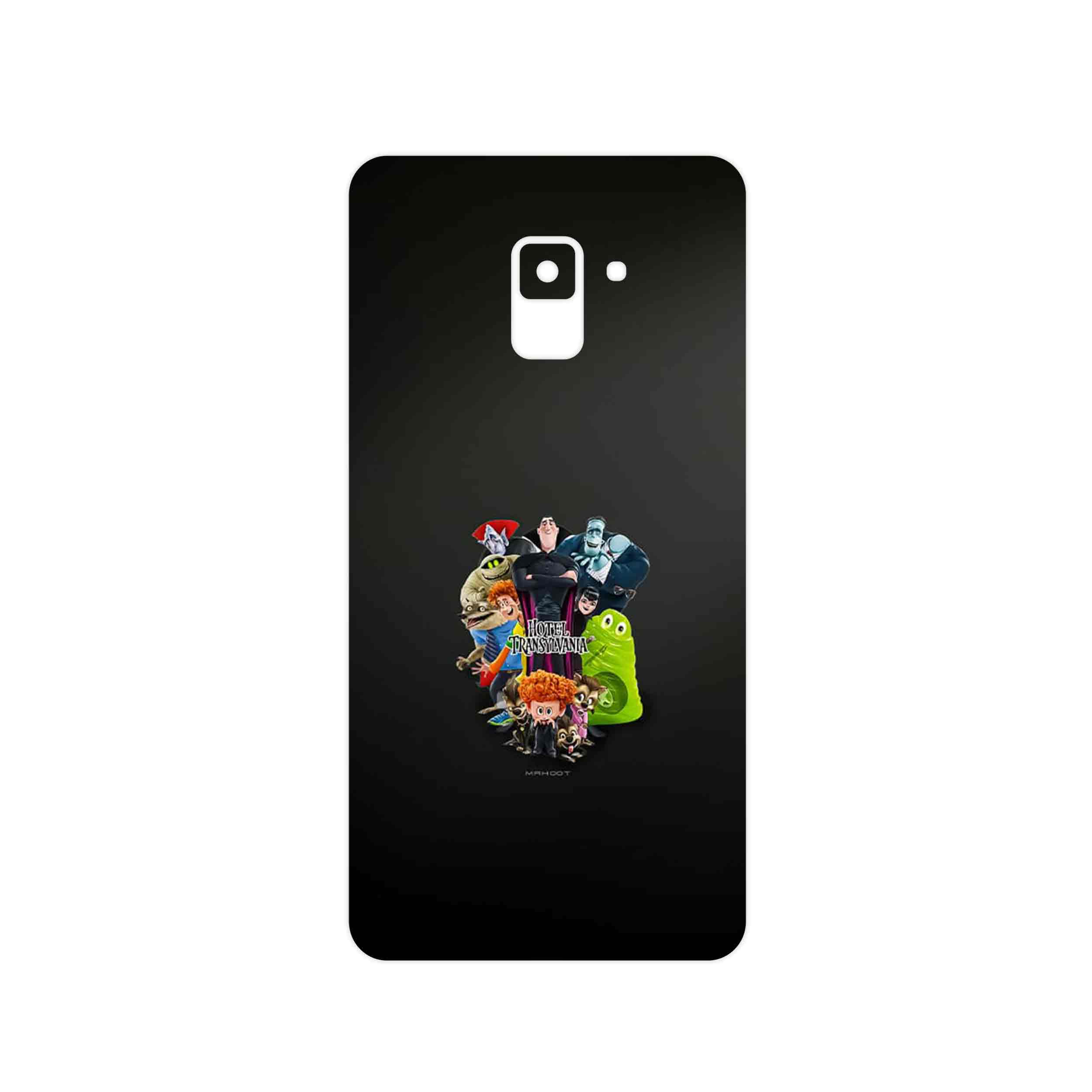 برچسب پوششی ماهوت مدل Hotel Transylvania مناسب برای گوشی موبایل سامسونگ Galaxy A8 Plus 2018