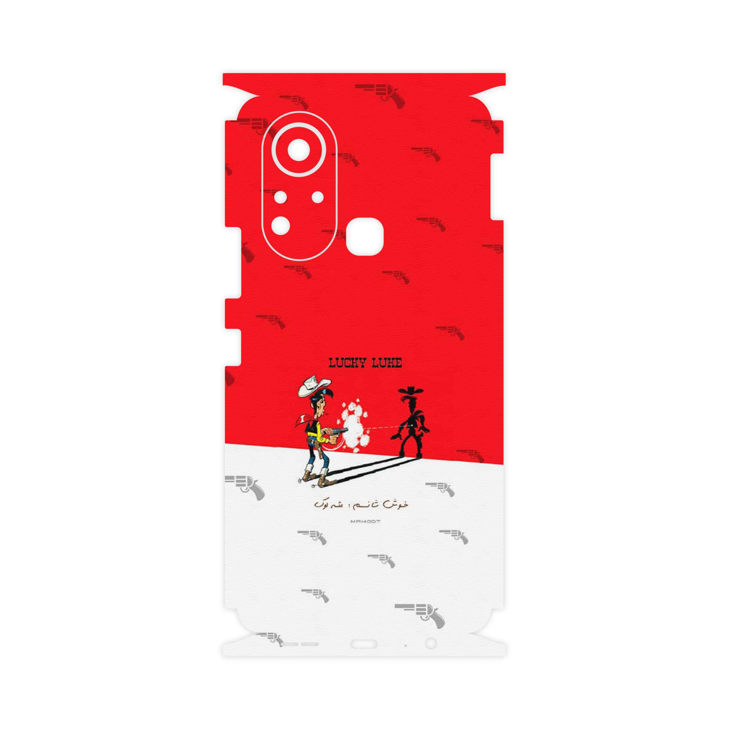 برچسب پوششی ماهوت مدل Lucky Luke-FullSkin مناسب برای گوشی موبایل اینفینیکس Hot 11s