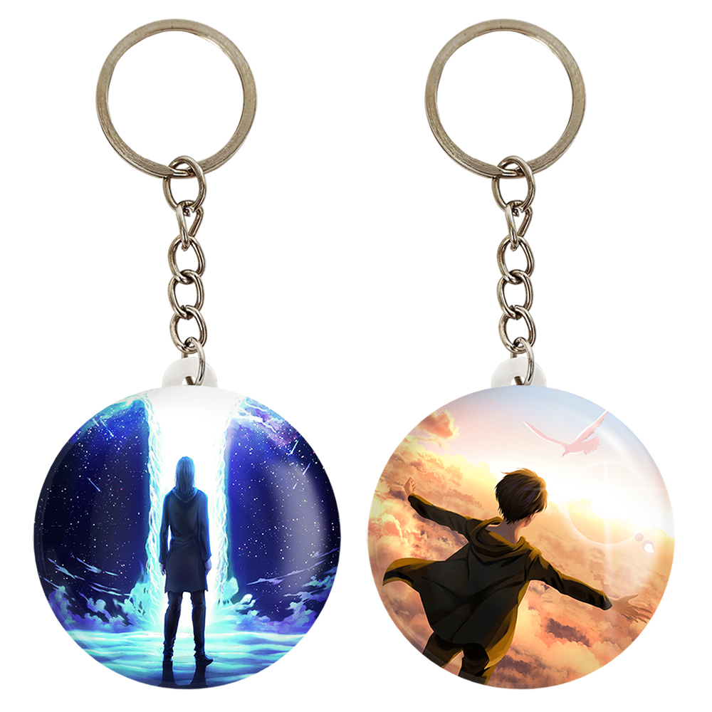 جاکلیدی خندالو مدل ارن یگر انیمه اتک آن تایتان کد 1324213247 مجموعه 2 عددی