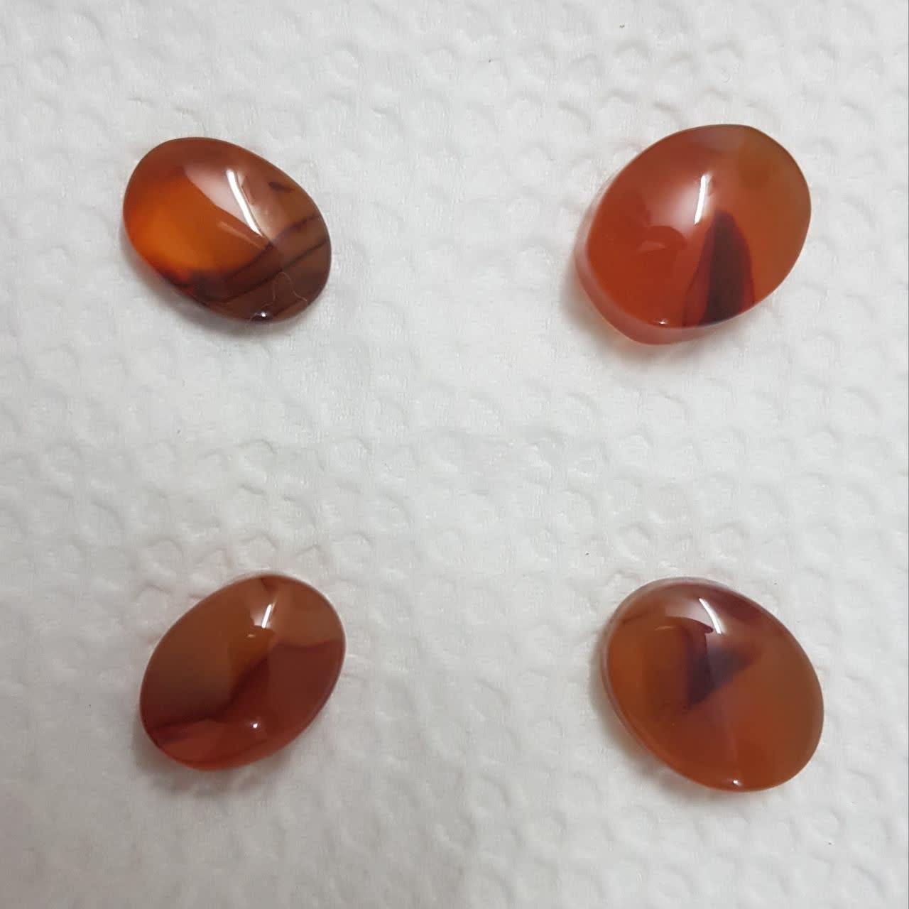 نگین عقیق یمن طرح دار سالم و زیبا