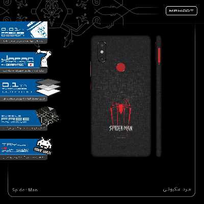 برچسب پوششی ماهوت مدل Spider-Man-FullSkin مناسب برای گوشی موبایل شیائومی Mi 8 SE