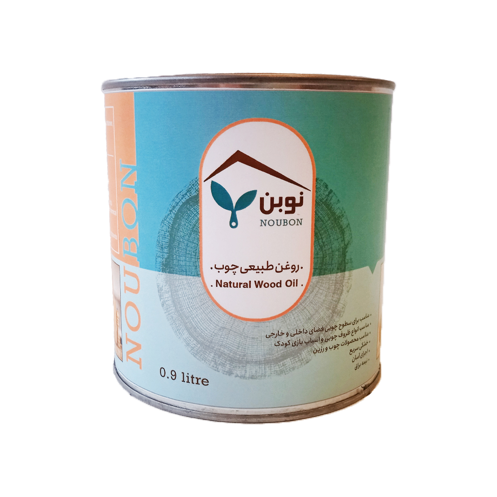 روغن طبیعی چوب نوبن مدل 1092حجم 900 میلی لیتر