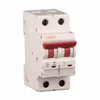 کلید مینیاتوری 40 آمپر دو پل AC کانل کد C40-6KA-2P