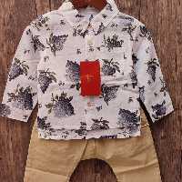 پیراهن شلوارک کنفی