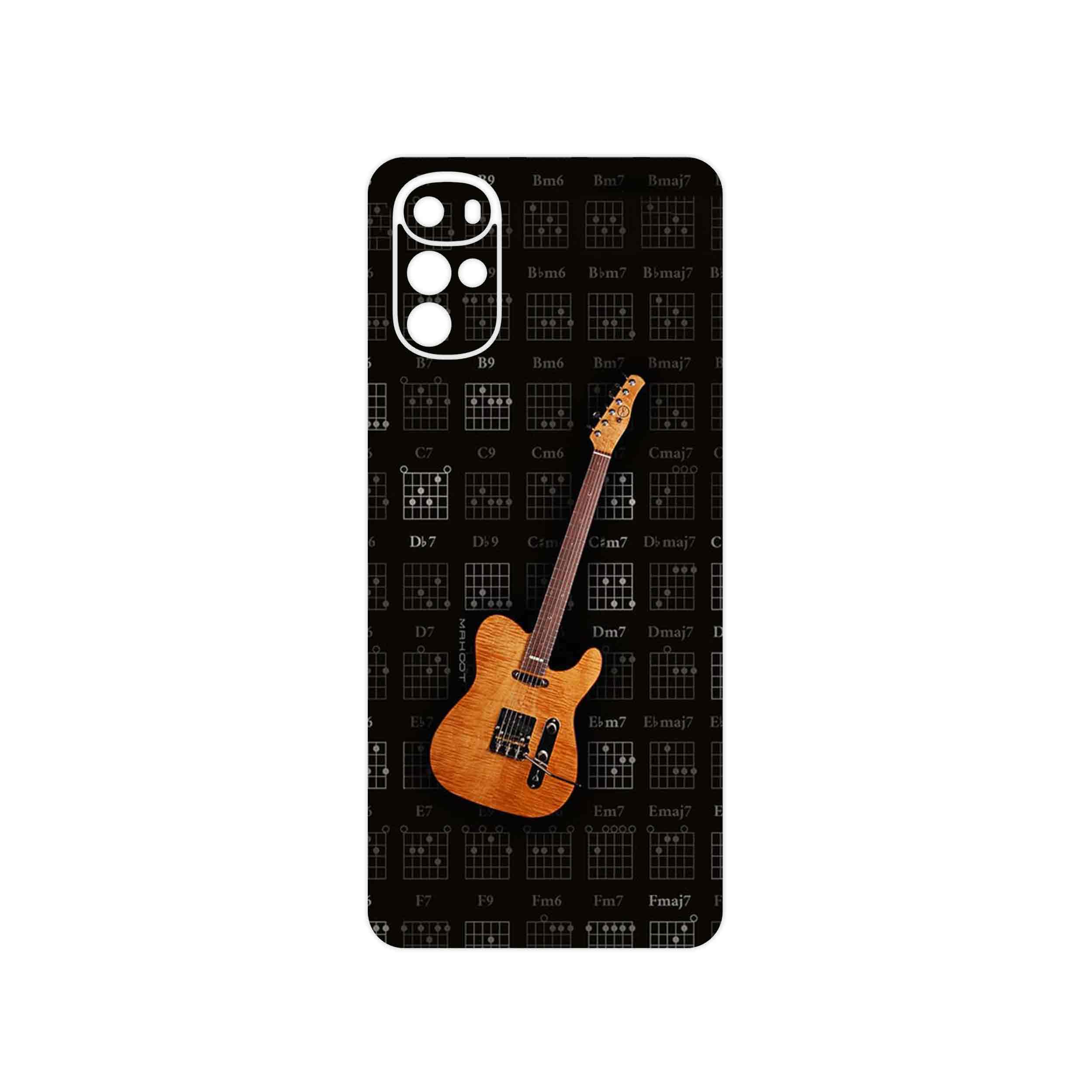 برچسب پوششی ماهوت مدل Guitar_Instrument مناسب برای گوشی موبایل موتورولا Moto G22