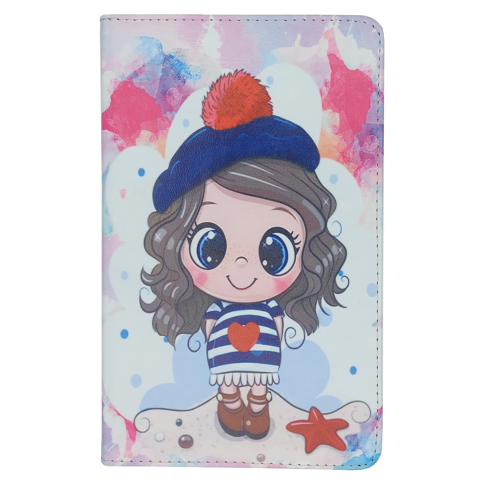 کیف کلاسوری طرح دختر فانتزی کد TB239 مناسب برای تبلت سامسونگ Galaxy Tab A 8.0 2019 T290 / T295