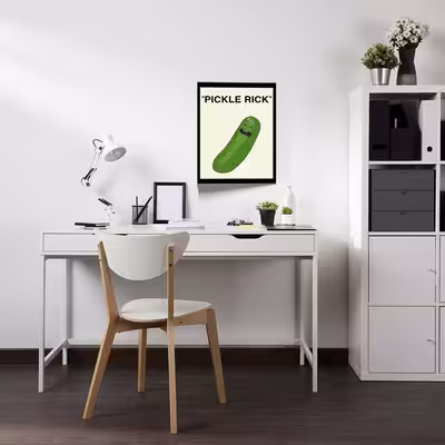 تابلو مدل Rick &amp; Morty کد F-1063