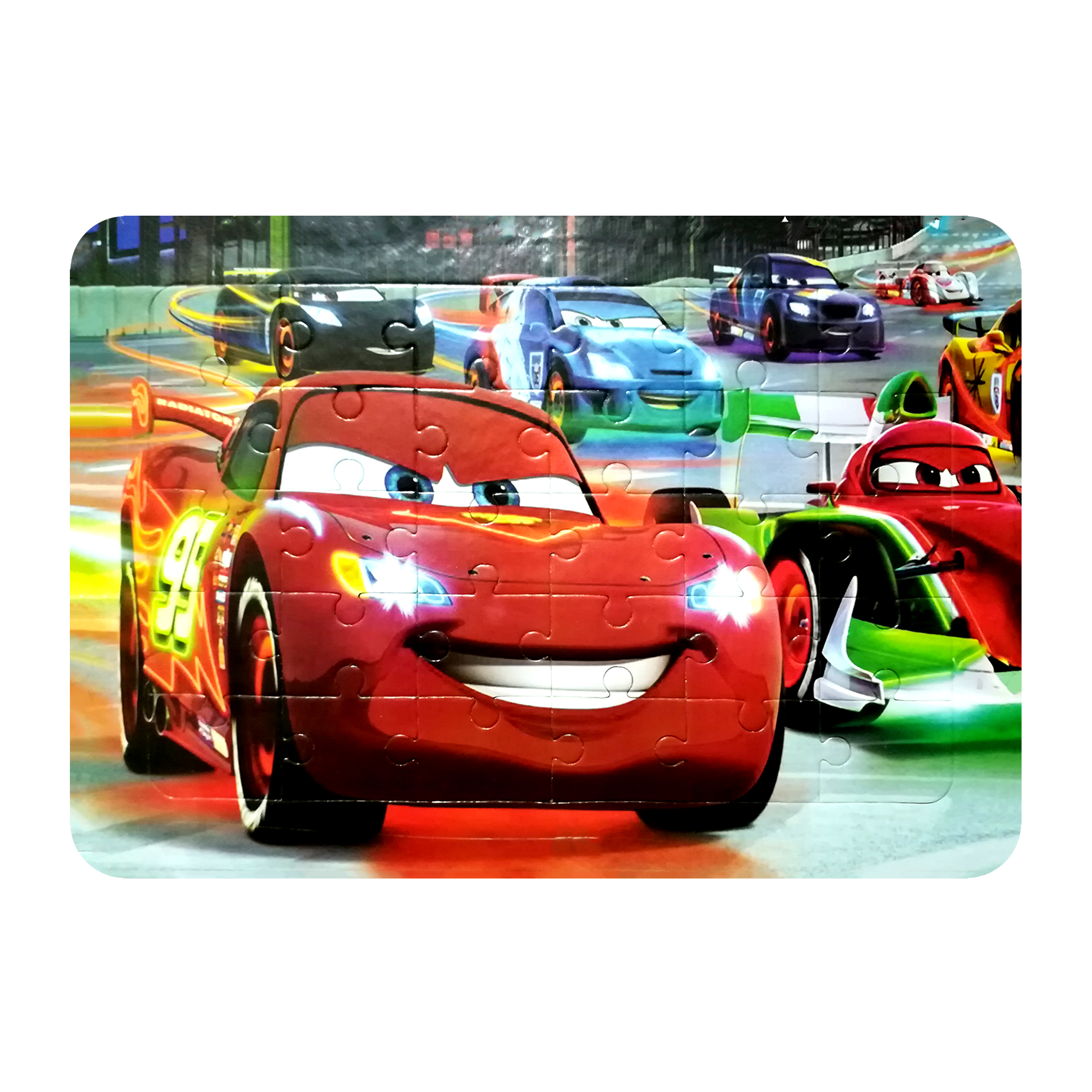 پازل 30 تکه طرح ماشین ها مک کوئین کد MP389