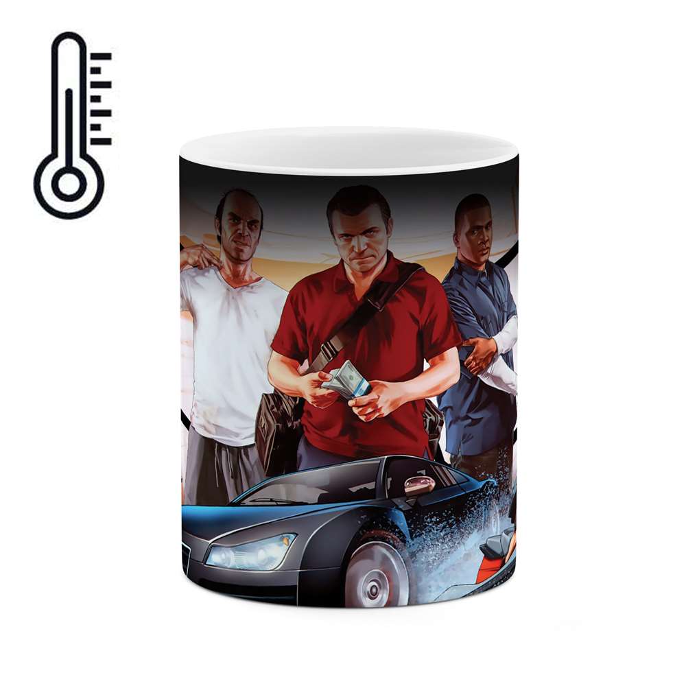 ماگ حرارتی طرح GTA مدل mgh00999