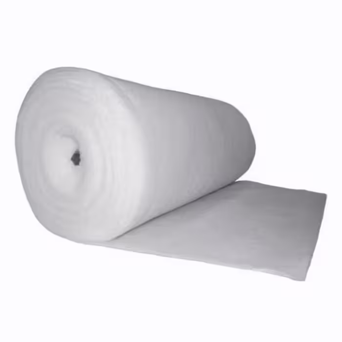 پشم شیشه مدل کوبیده کد FE22 طول 2 متر و عرض 150 سانتی متر (ضخامت حدود یک سانتی متر)