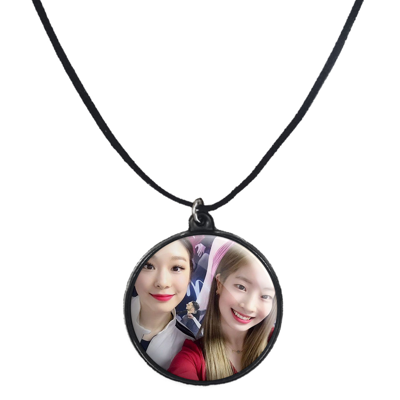 گردنبند پرمانه طرح تو ایس کد pmb.19653 مدل دو طرفه