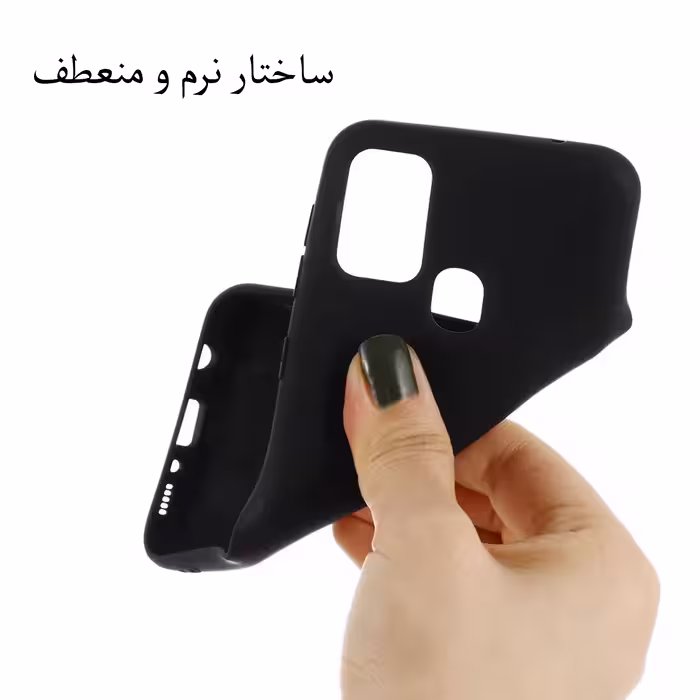 کاور مدل SLCN مناسب برای گوشی موبایل سامسونگ Galaxy A21s به همراه محافظ صفحه نمایش