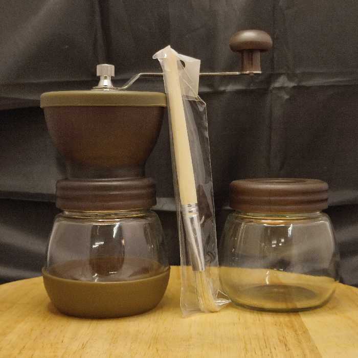 آسیاب قهوه شیشه ای