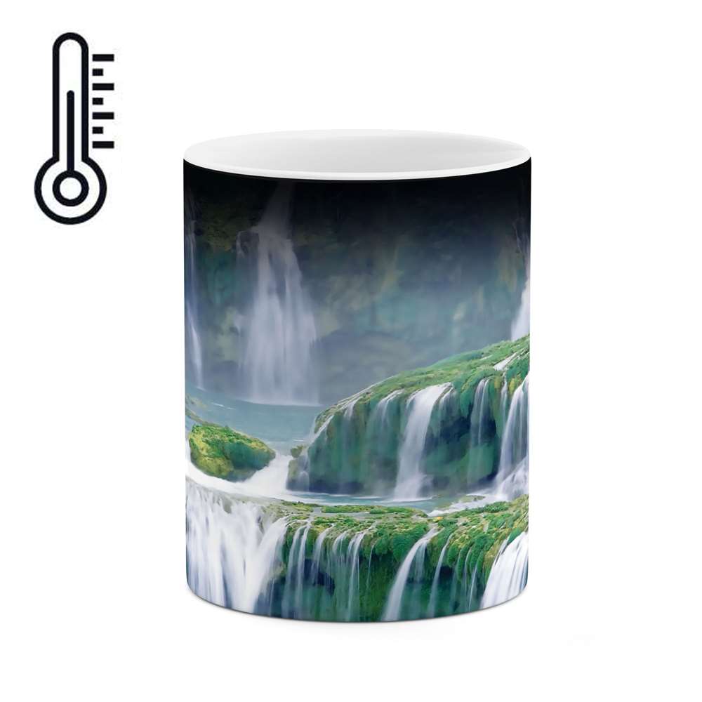 ماگ حرارتی طرح آبشار مدل mgh01890