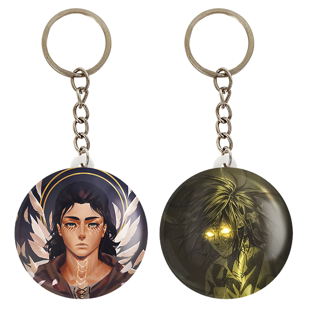 جاکلیدی خندالو مدل ارن یگر انیمه اتک آن تایتان کد 1324813241 مجموعه 2 عددی