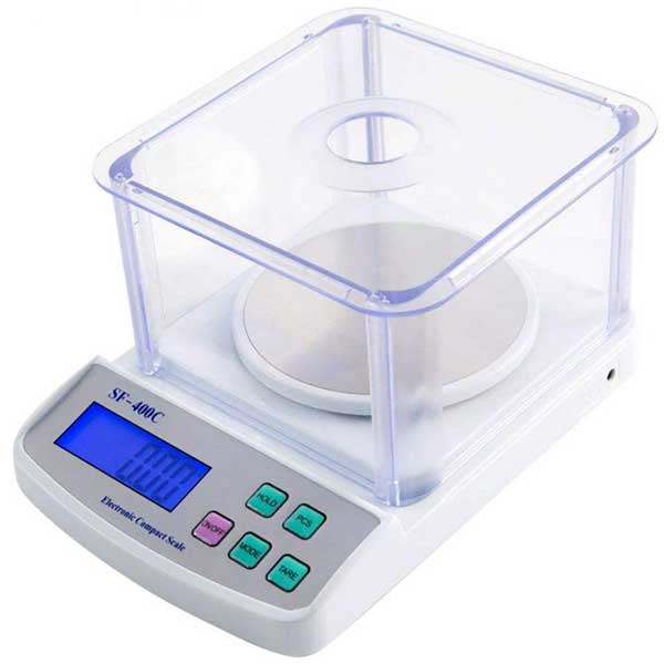 ترازوی آزمایشگاهی 500 گرمی SF-400CSF400C SCALE 500 GR