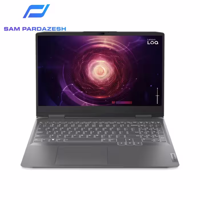 لپ تاپ لنوو LOQ 15AHP9 با پردازنده Ryzen 7 8845HS, 32 گیگابایت رم, حافظه SSD 1 ترابایت, گرافیک RTX 4060 با 8 گیگابایت, مناسب کاربری گیمینگ