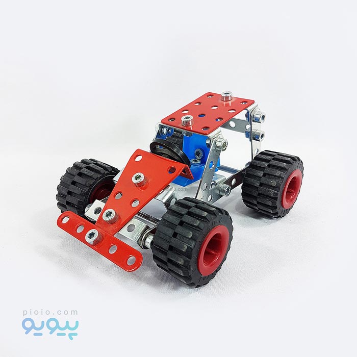 ساختنی فلزی مدل ماشین مسابقه ای