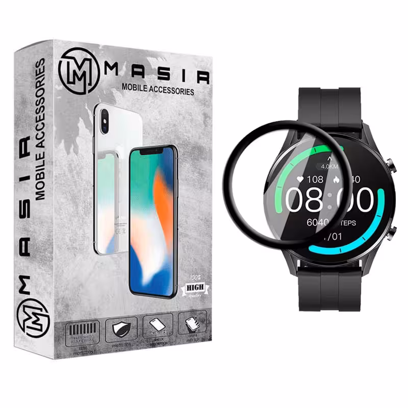 محافظ صفحه نمایش نانو مسیر مدل WCH-M مناسب برای ساعت هوشمند شیائومی Imilab W12