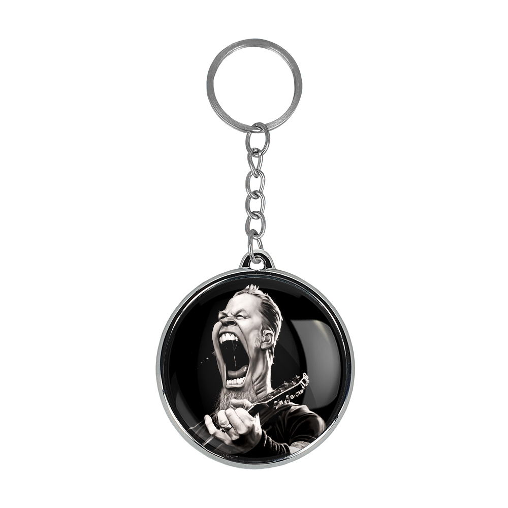 جاکلیدی خندالو طرح جیمز هتفیلد گروه موسیقی متالیکا مدل دوطرفه کد 32643266