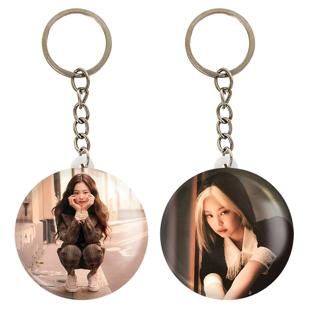 جاکلیدی خندالو مدل جنی گروه بلک پینک کد 35843585 مجموعه 2 عددی