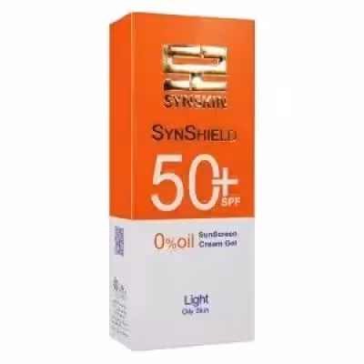 کرم ژل ضد آفتاب 50  SPF، رنگی (لایت)، مناسب پوست چرب