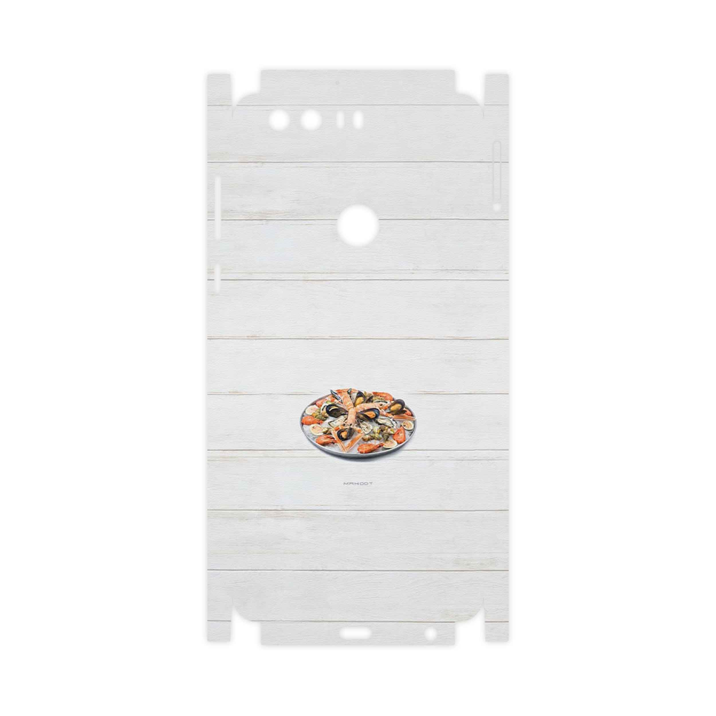 برچسب پوششی ماهوت مدل Seafood-FullSkin مناسب برای گوشی موبایل آنر 8