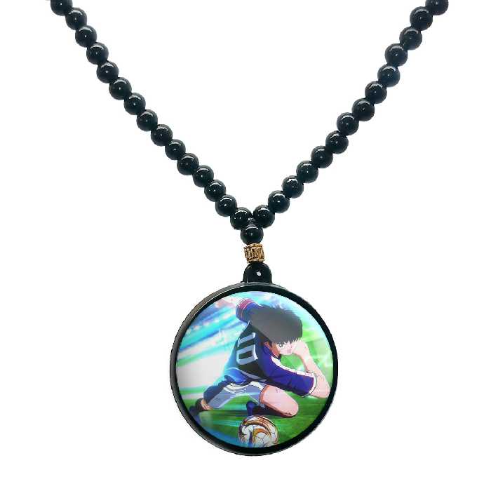 گردنبند پرمانه طرح فوتبالیست ها کد pmd.22349 مدل دو طرفه