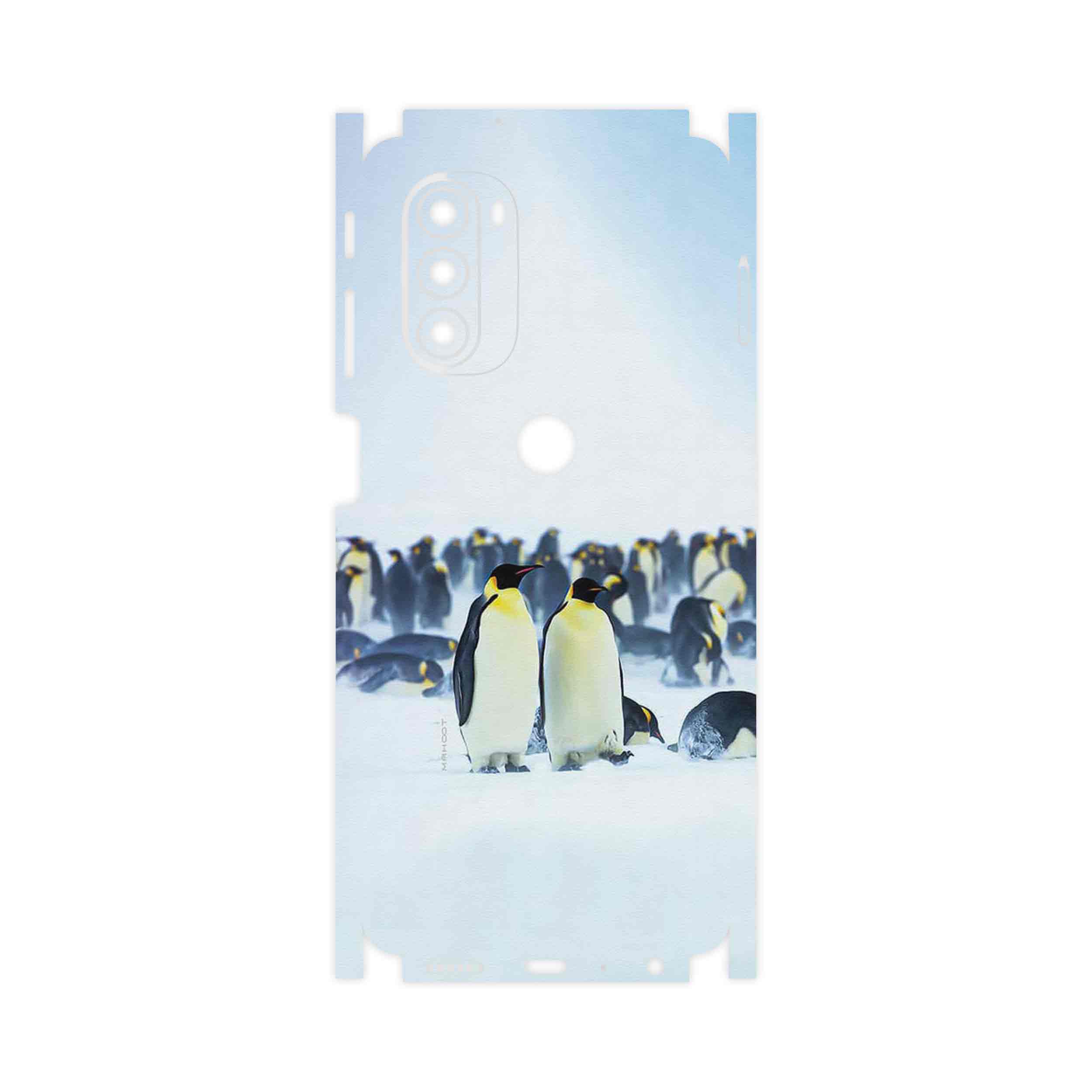 برچسب پوششی ماهوت مدل Penguin-FullSkin مناسب برای گوشی موبایل موتورولا Moto G51 5G