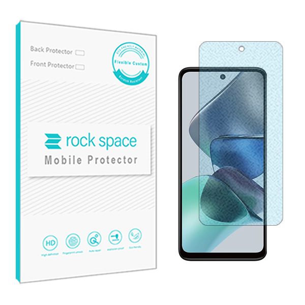 گلس موتورولا Moto G23 مدل نانو هیدروژل مات آنتی بلو برند راک اسپیس کد S