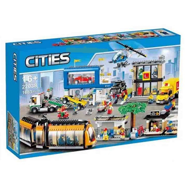 ساختنی مدل میدان شهر کد 22038