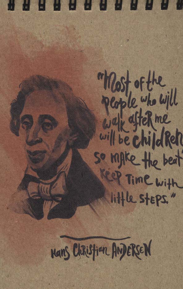 دفترچه یادداشت بی خط (نویسندگان:هانس کریستین اندرسون)،(کد 5386)،(سیمی) - ناشربوک | خرید آنلاین کتاب