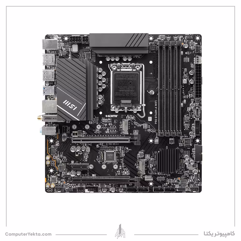 مادربرد MSI PRO B760M-A WIFI D5